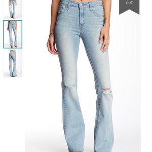 Levi's High Rise Slim Flare Jeans SZ 32